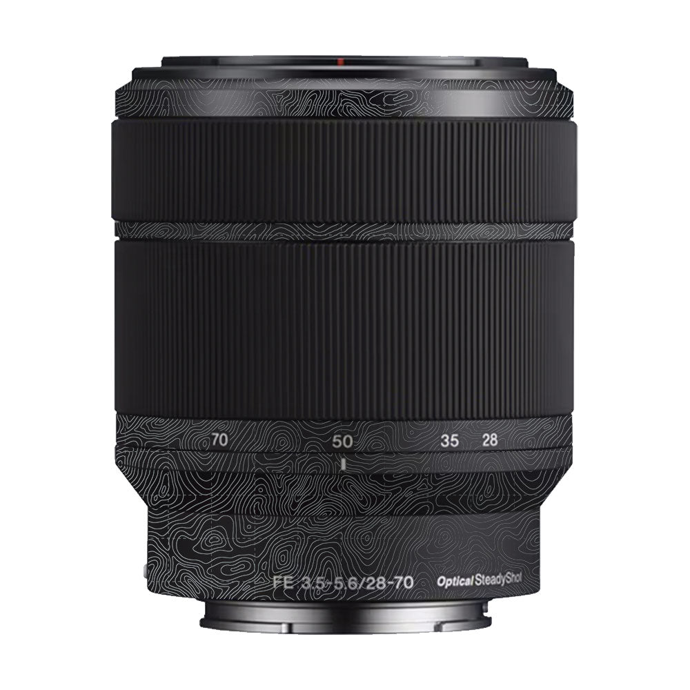 Textured Stealth Slate Sony FE 28-70mm f/3.5–5.6 OSS Camera Lens Skin