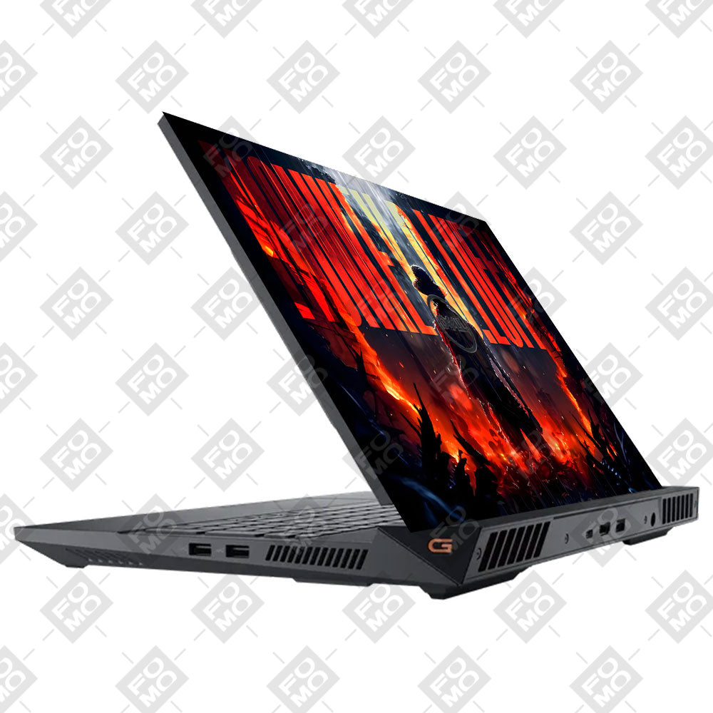 Monkey D. Luffy Blazing Red Dell G15 5520, 5530 Laptop Skin