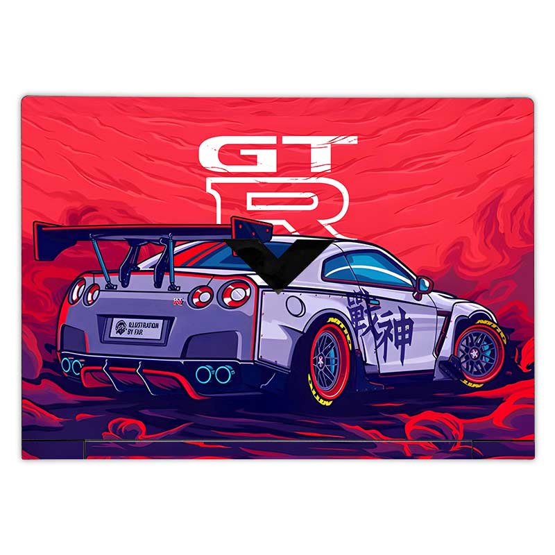 Nissan GTR Racing Edition HP Victus 3D Laptop Skin