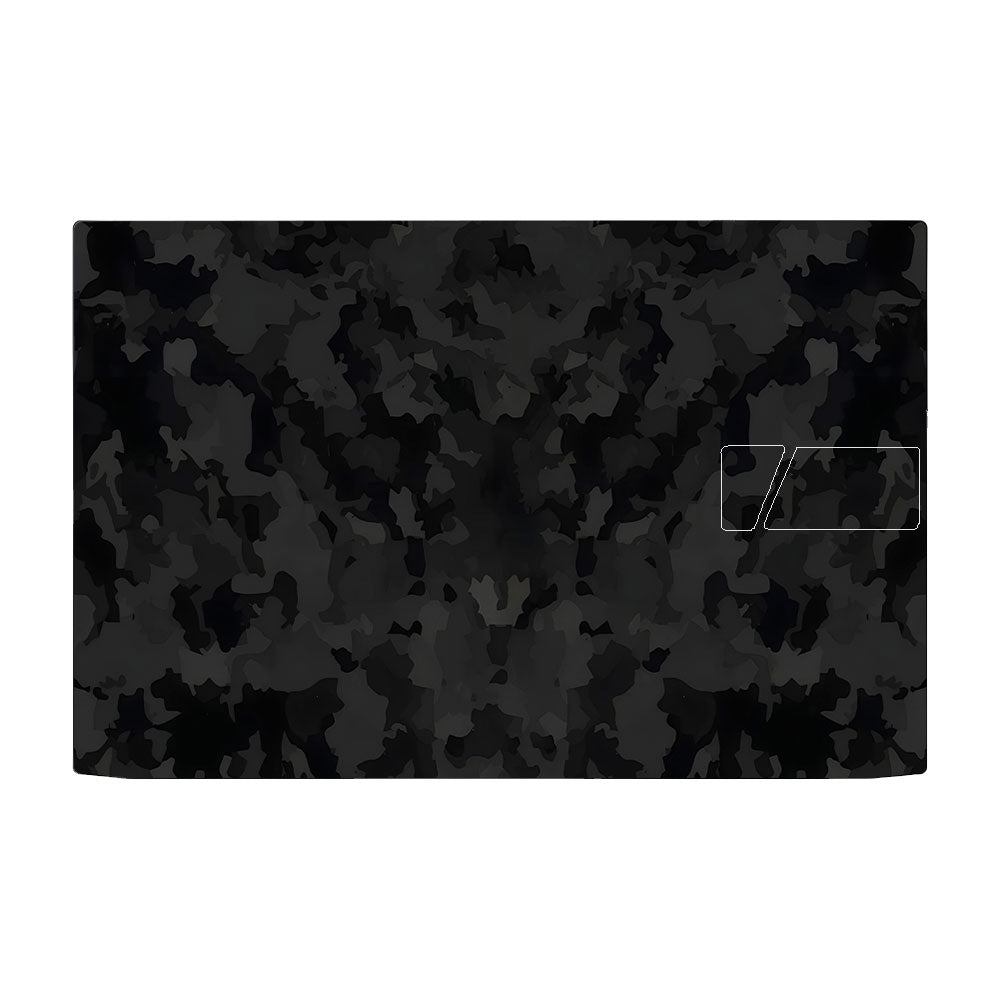 Textured Black Camouflage Asus Vivobook Pro 15 M6500QC & M6500QH Laptop Skin