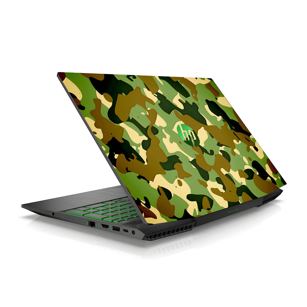 Desert Brown Camo HP Pavilion Gaming 15 CX Series Laptop Skin