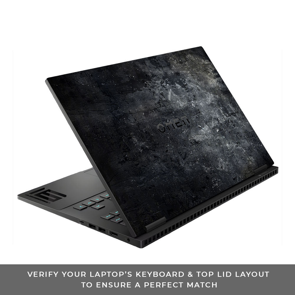 Dark Slate Armor HP Omen Gaming 16 Laptop Skin