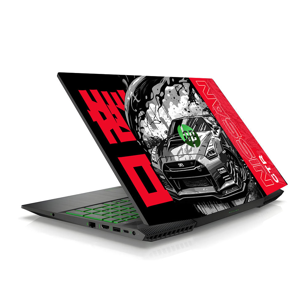 Nissan GTR Thrill HP Pavilion Gaming 15 CX Series Laptop Skin