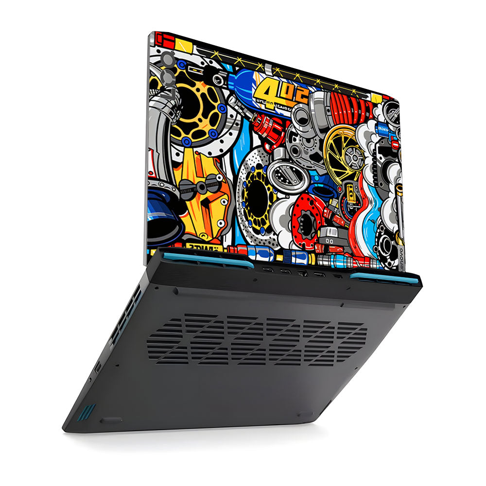 Mechanical Chaos Lenovo LOQ 2023 Laptop Skin