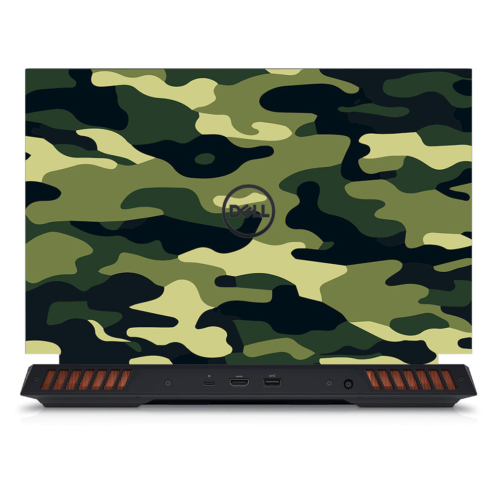 Forest Green Camo Dell G15 5520, 5530 Laptop Skin