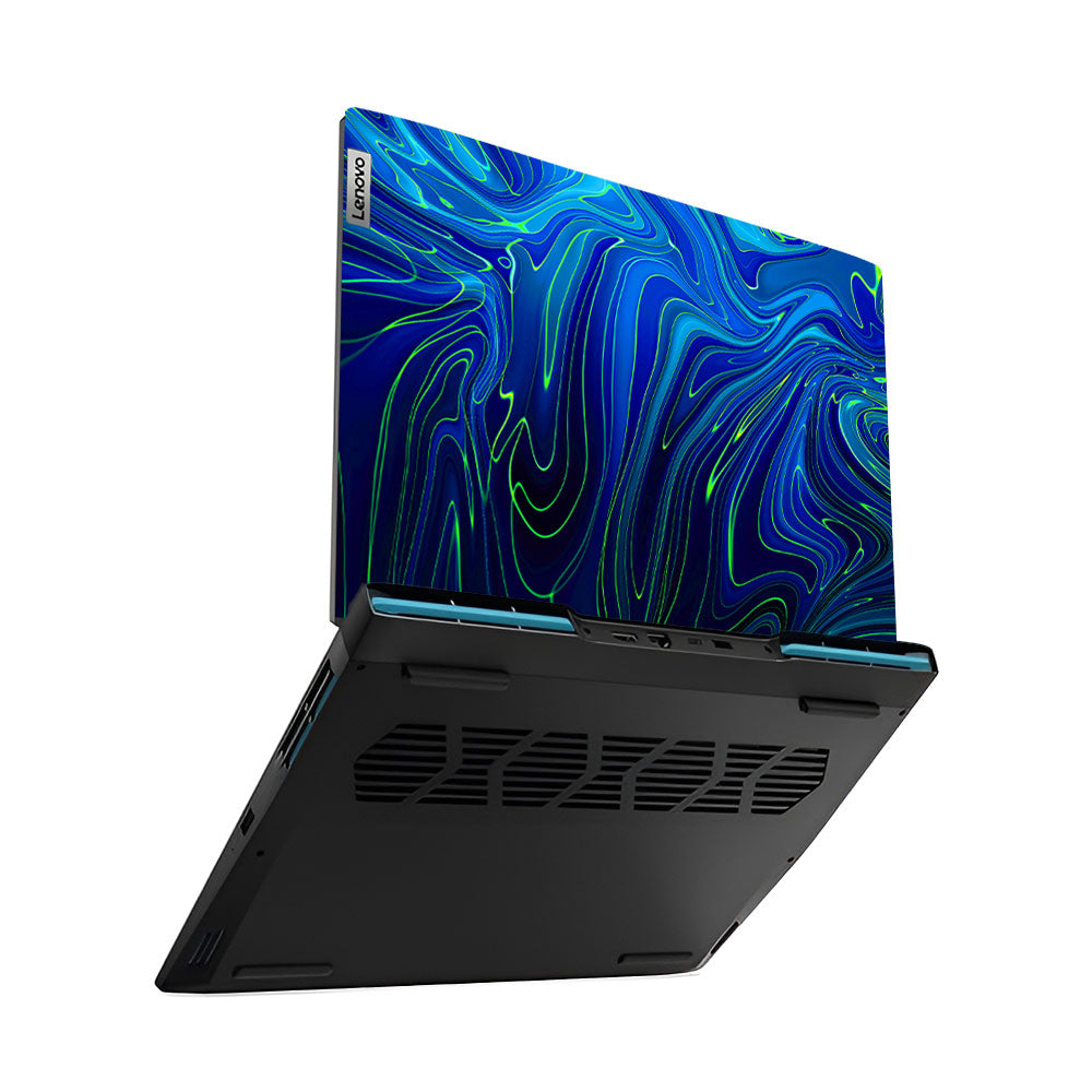 Cobalt Liquid Design Lenovo IdeaPad Gaming 3 15ARH7 and 15IAH7 Laptop Skin