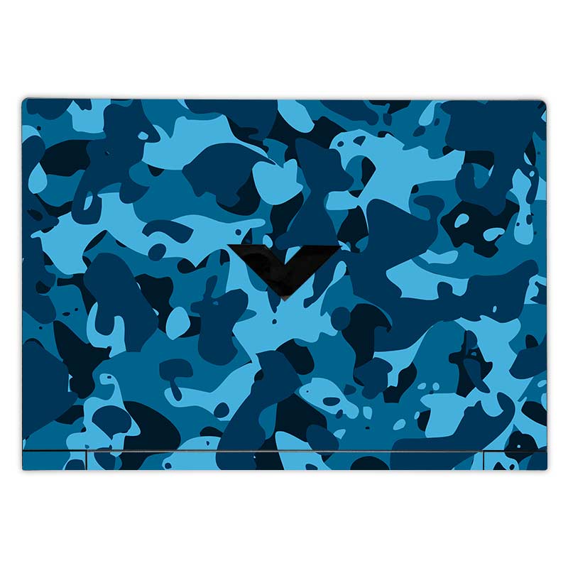 Deep Ocean Camo Pattern HP Victus Laptop Skin