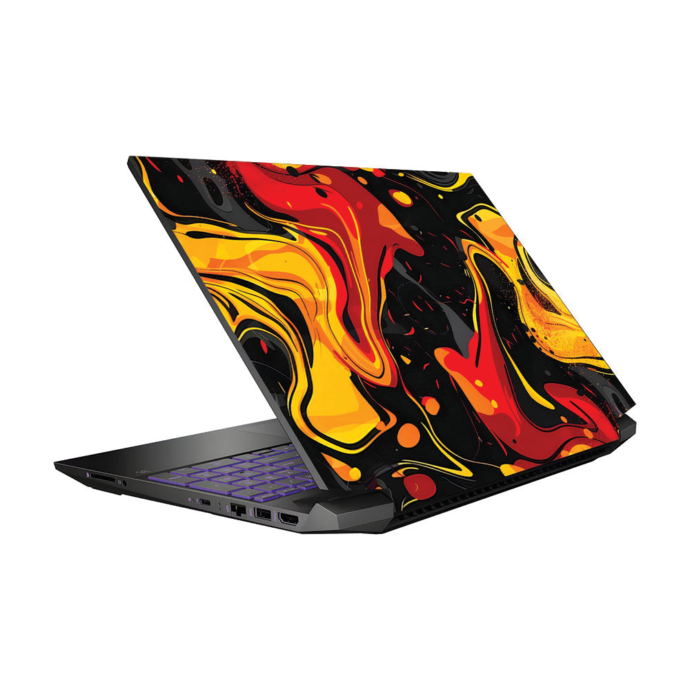 Lava Burst HP Pavilion Gaming 15 EC Series Laptop Skin