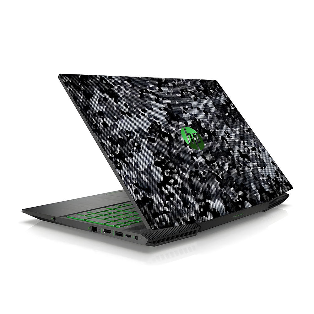 Stealth Grey Camo HP Pavilion Gaming 15 CX Series Laptop Skin