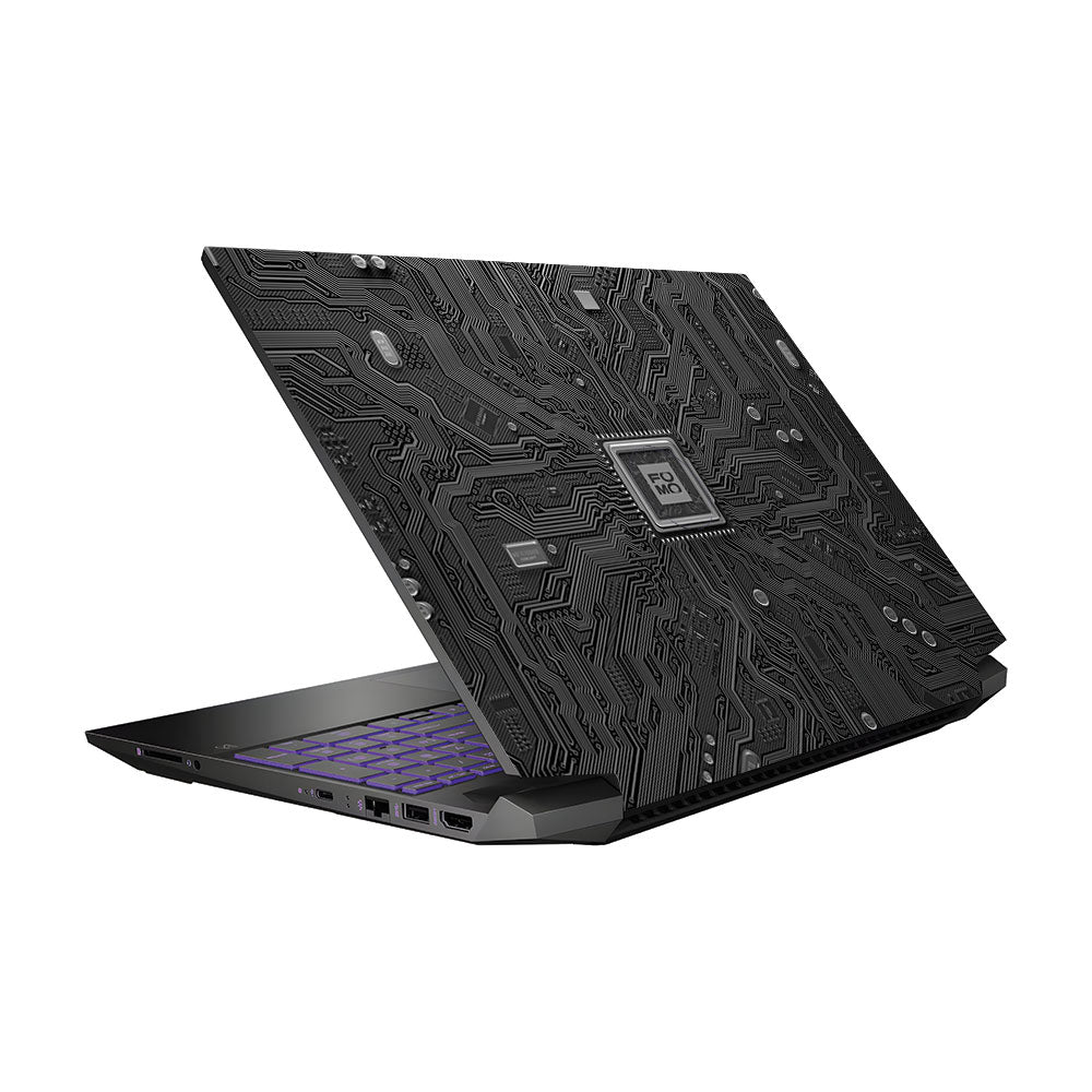 FOMO Circuit Dark Mode HP Pavilion Gaming 15 EC Series Laptop Skin