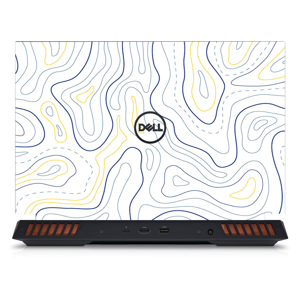 Minimalist Colorful Contours Dell G15 5520, 5530 Laptop Skin