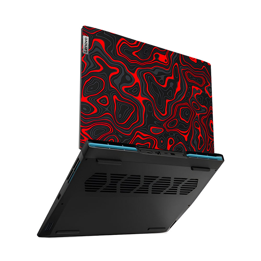 Crimson Waves Lenovo IdeaPad Gaming 3 15ARH7 and 15IAH7 Laptop Skin