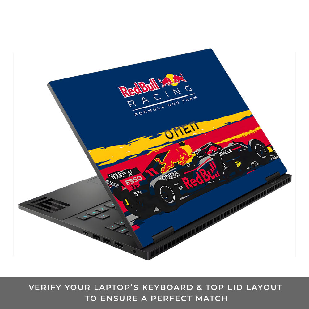 Red Bull Racing Formula One Team HP Omen Gaming 16 Laptop Skin