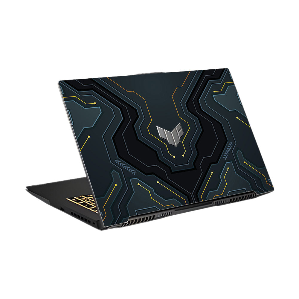 Futuristic Techno Asus TUF Gaming F17 FX707Z Laptop Skin