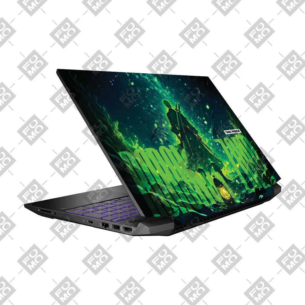 Roronoa Zoro Green Fury HP Pavilion Gaming 15 EC Series Laptop Skin