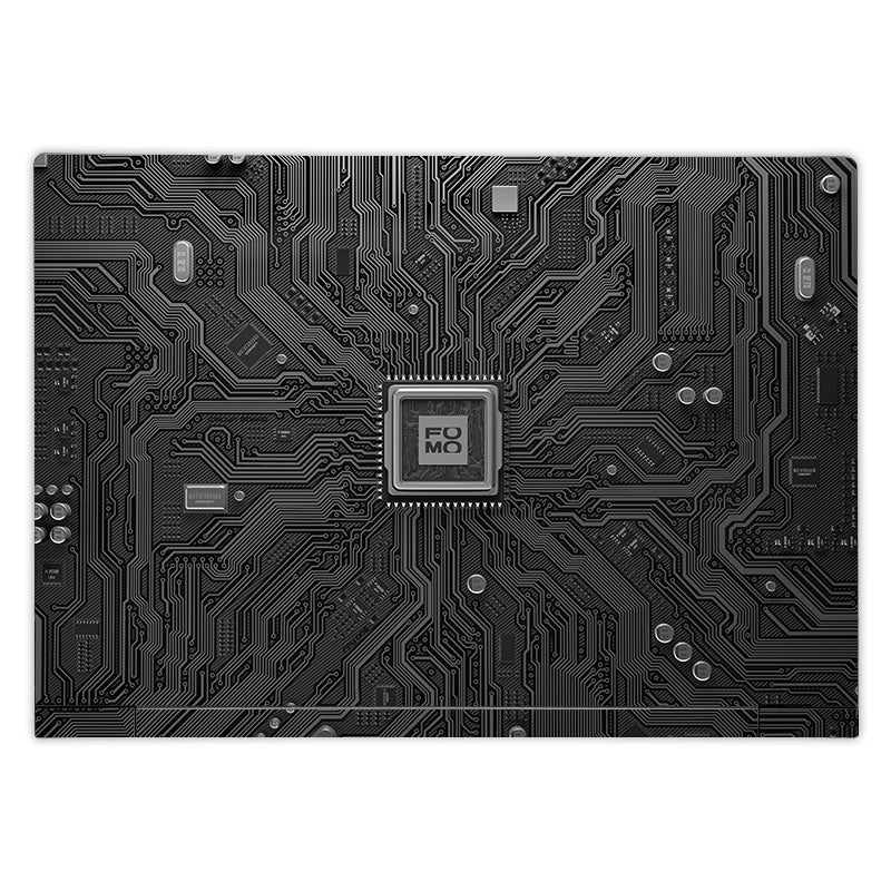 FOMO Circuit Dark Mode HP Victus Laptop Skin