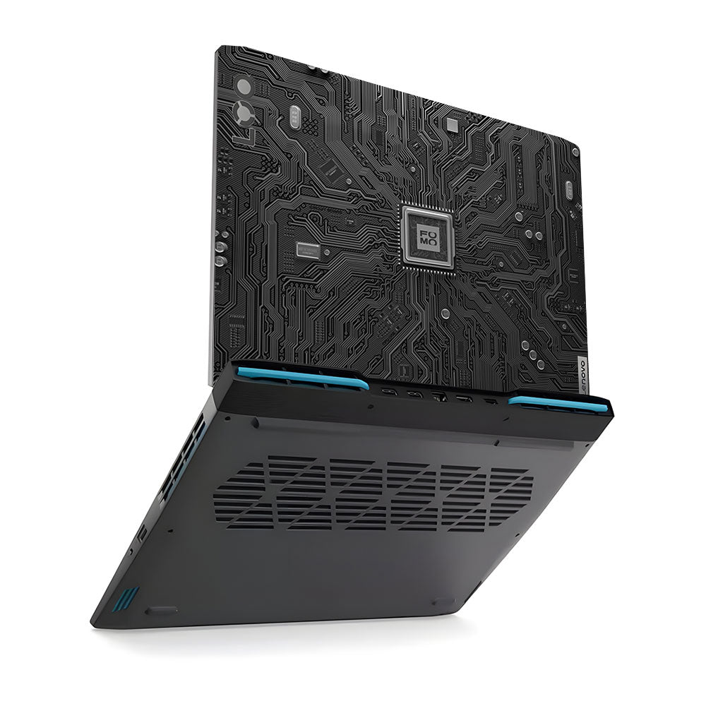 FOMO Circuit Dark Mode Lenovo LOQ 2023 15IRH8, 15APH8 Laptop Skin