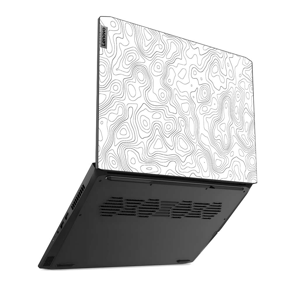 White Contour Design Lenovo IdeaPad Gaming 3 15ACH6 and 15IHU6 Laptop Skin