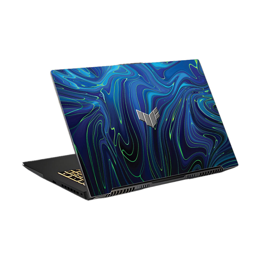 Cobalt Liquid Design Asus TUF Gaming F17 FX707Z Laptop Skin