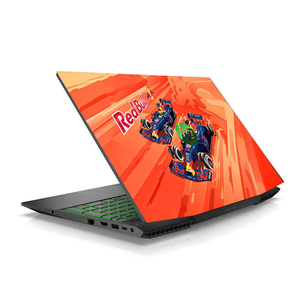 Red Bull Racing Velocity HP Pavilion Gaming 15 CX Series Laptop Skin