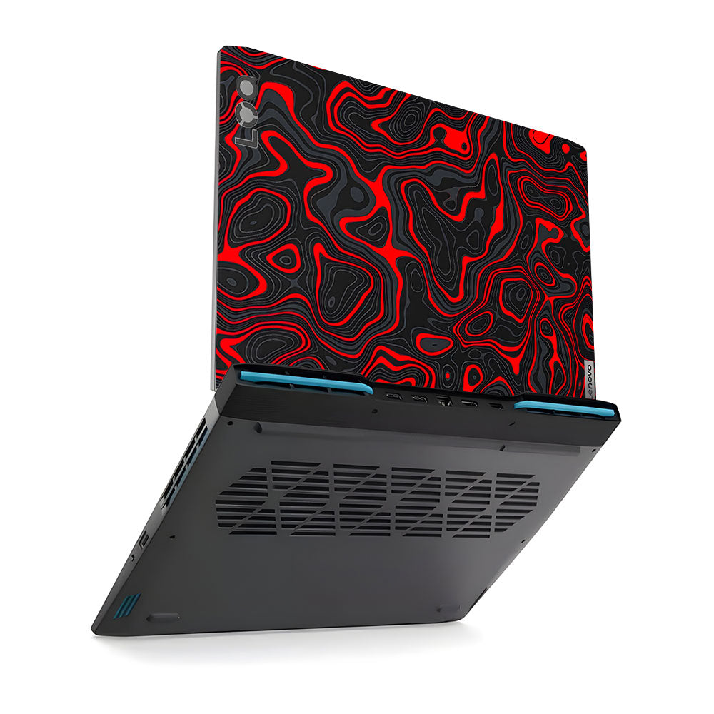 Crimson Waves Lenovo LOQ 2023 15IRH8, 15APH8 Laptop Skin