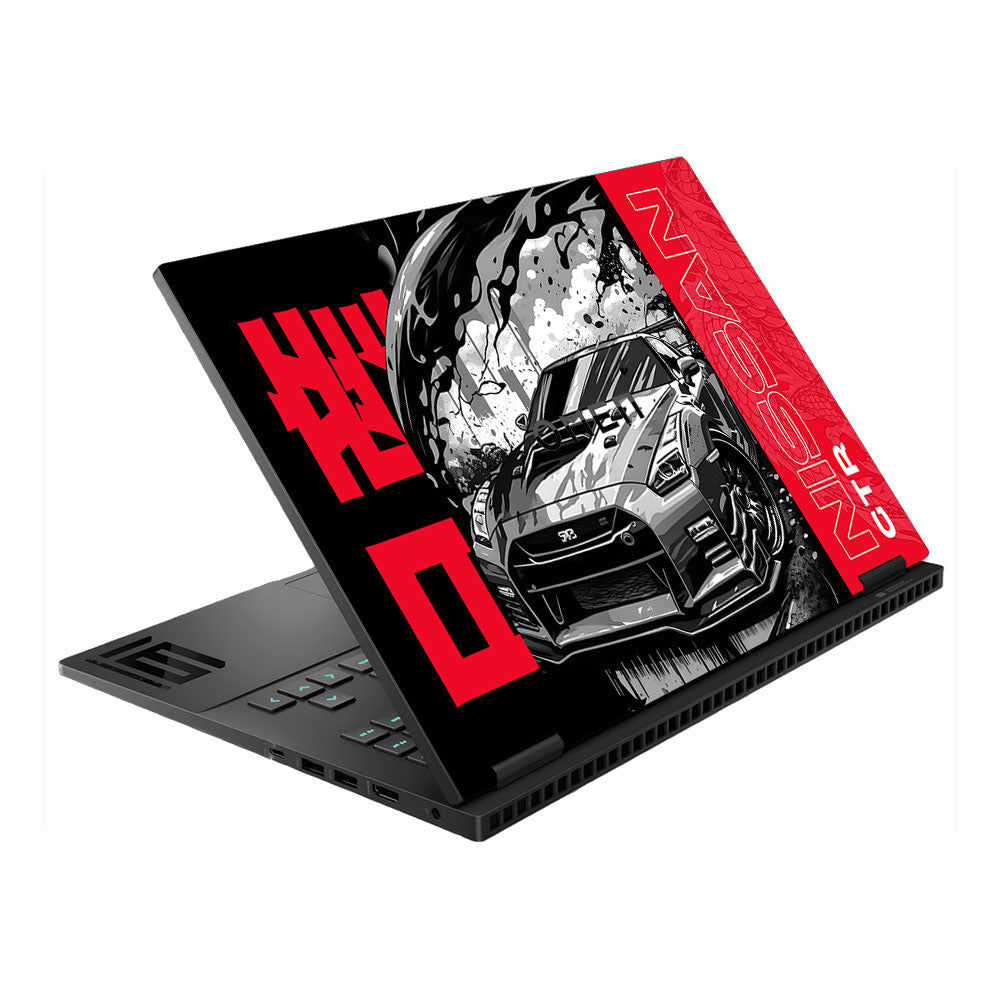 Nissan GTR Thrill HP Omen Gaming 16 Laptop Skin