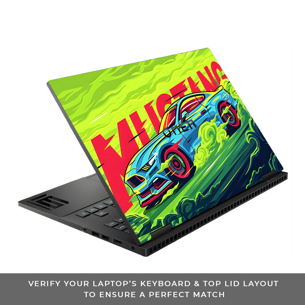 Ford Mustang Legacy HP Omen Gaming 16 Laptop Skin