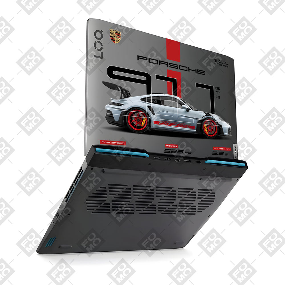 Transparent Porsche 911 GT3 RS Lenovo LOQ 2023 15IRH8, 15APH8 Laptop Skin