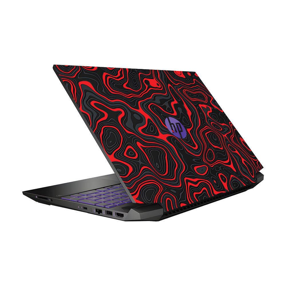 Crimson Waves HP Pavilion Gaming 15 EC Series Laptop Skin
