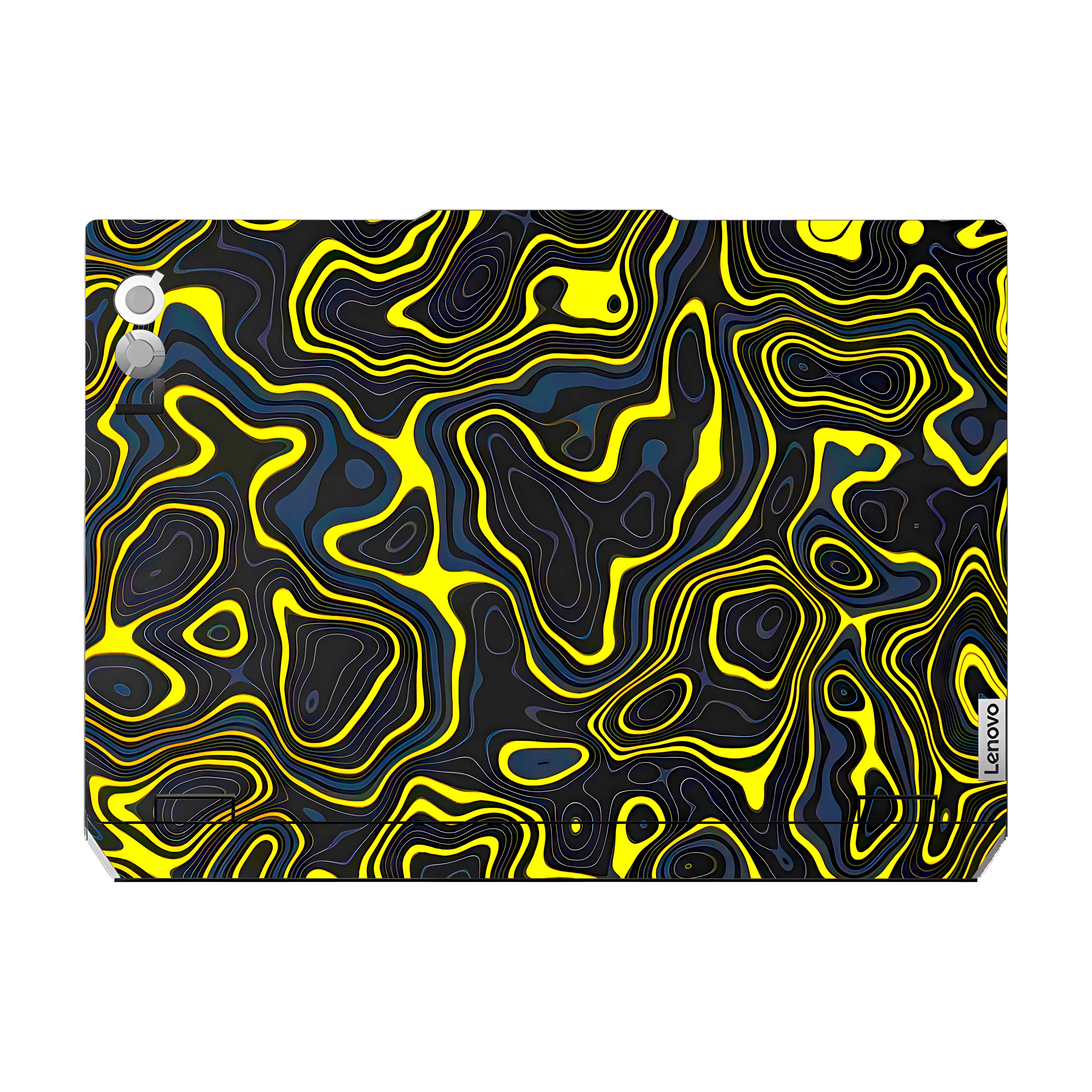 Neon Lava Contours Lenovo LOQ 2024 Laptop Skin
