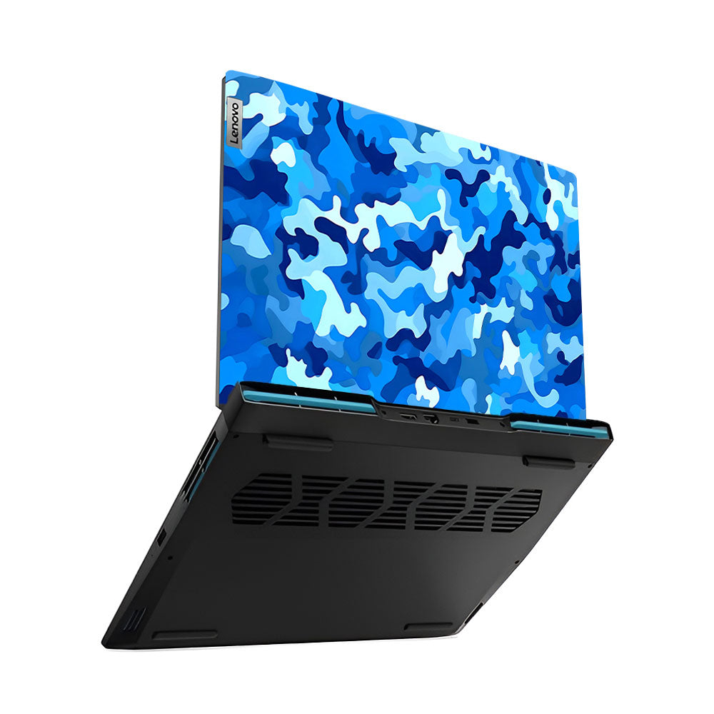 Arctic Blue Camo Pattern Lenovo IdeaPad Gaming 3 15ARH7 and 15IAH7 Laptop Skin