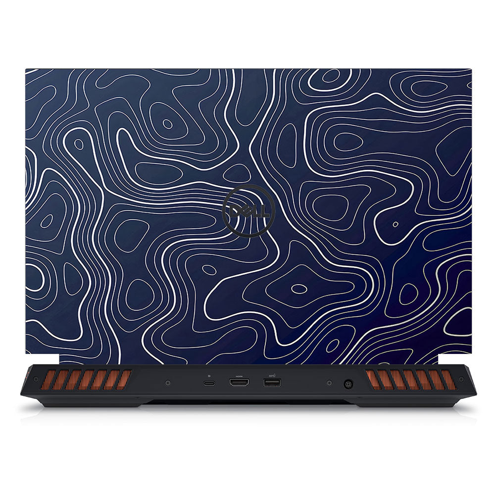 Fluid Lines Design Dell G15 5520, 5530 Laptop Skin