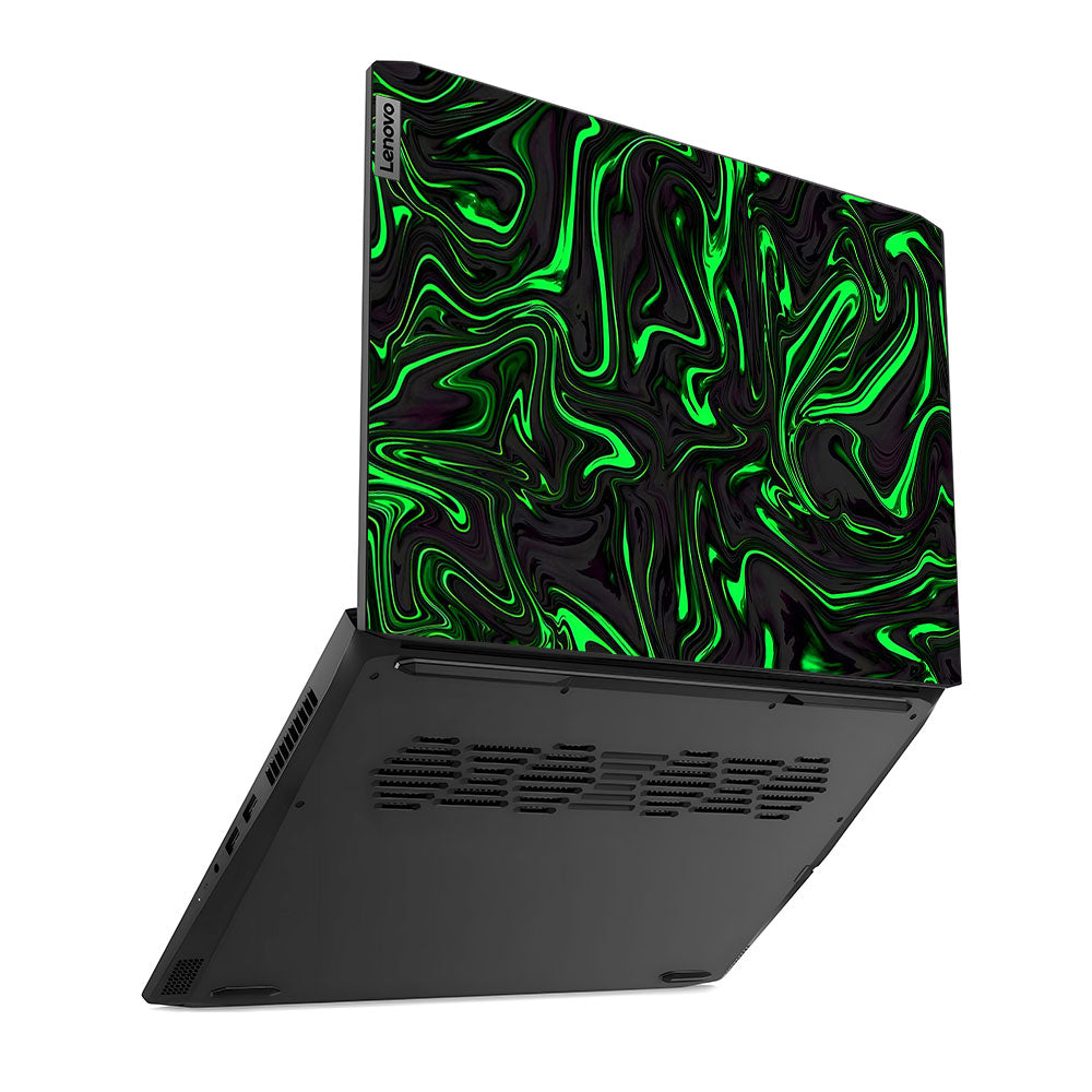 Neon Green Marble Lenovo IdeaPad Gaming 3 15ACH6 and 15IHU6 Laptop Skin