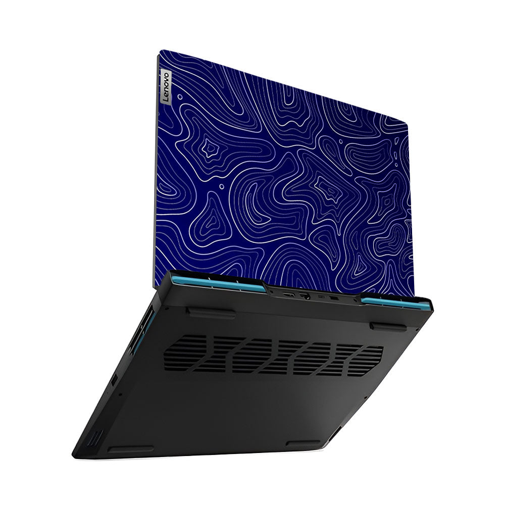 Deep Blue Contour Depths Lenovo IdeaPad Gaming 3 15ARH7 and 15IAH7 Laptop Skin