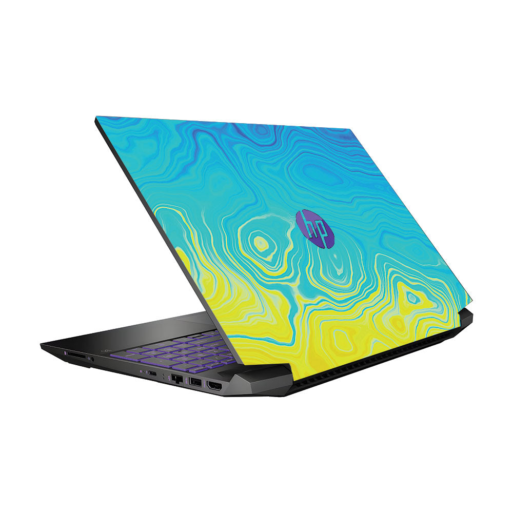 Ocean Gradient Waves HP Pavilion Gaming 15 EC Series Laptop Skin
