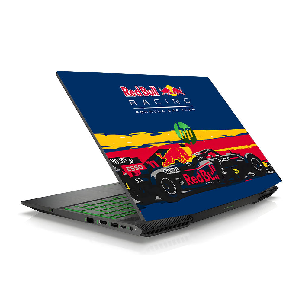 Red Bull Racing Formula One Team HP Pavilion Gaming 15 CX Laptop Skin