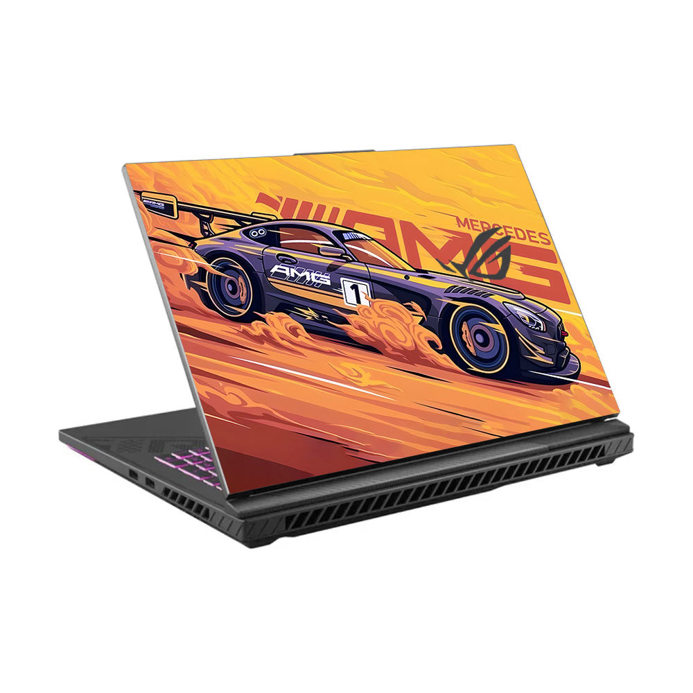 Mercedes AMG Asus ROG Strix G16 G614J Laptop Skin