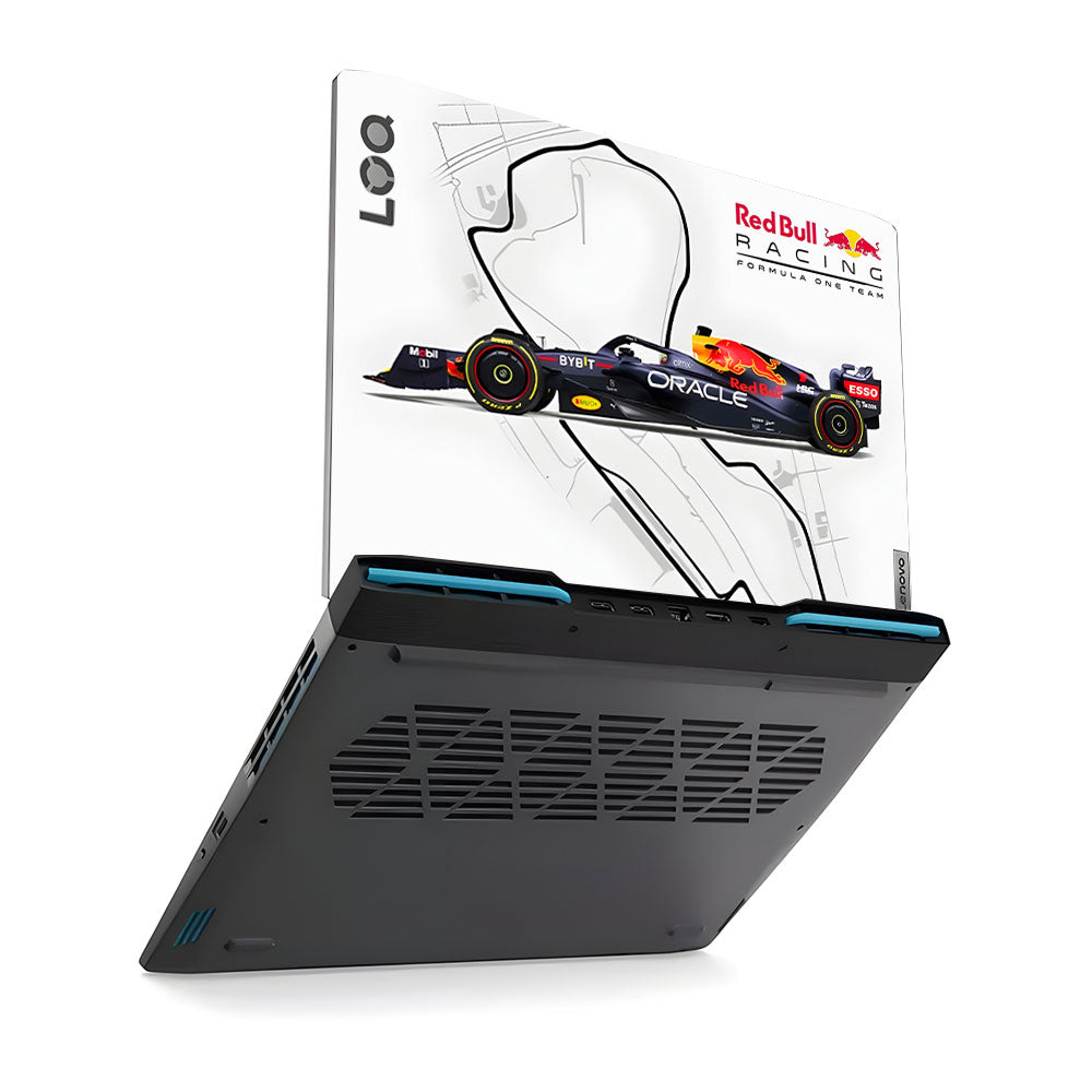 Red Bull Racing in Action Lenovo LOQ 2023 15IRH8, 15APH8 Laptop Skin