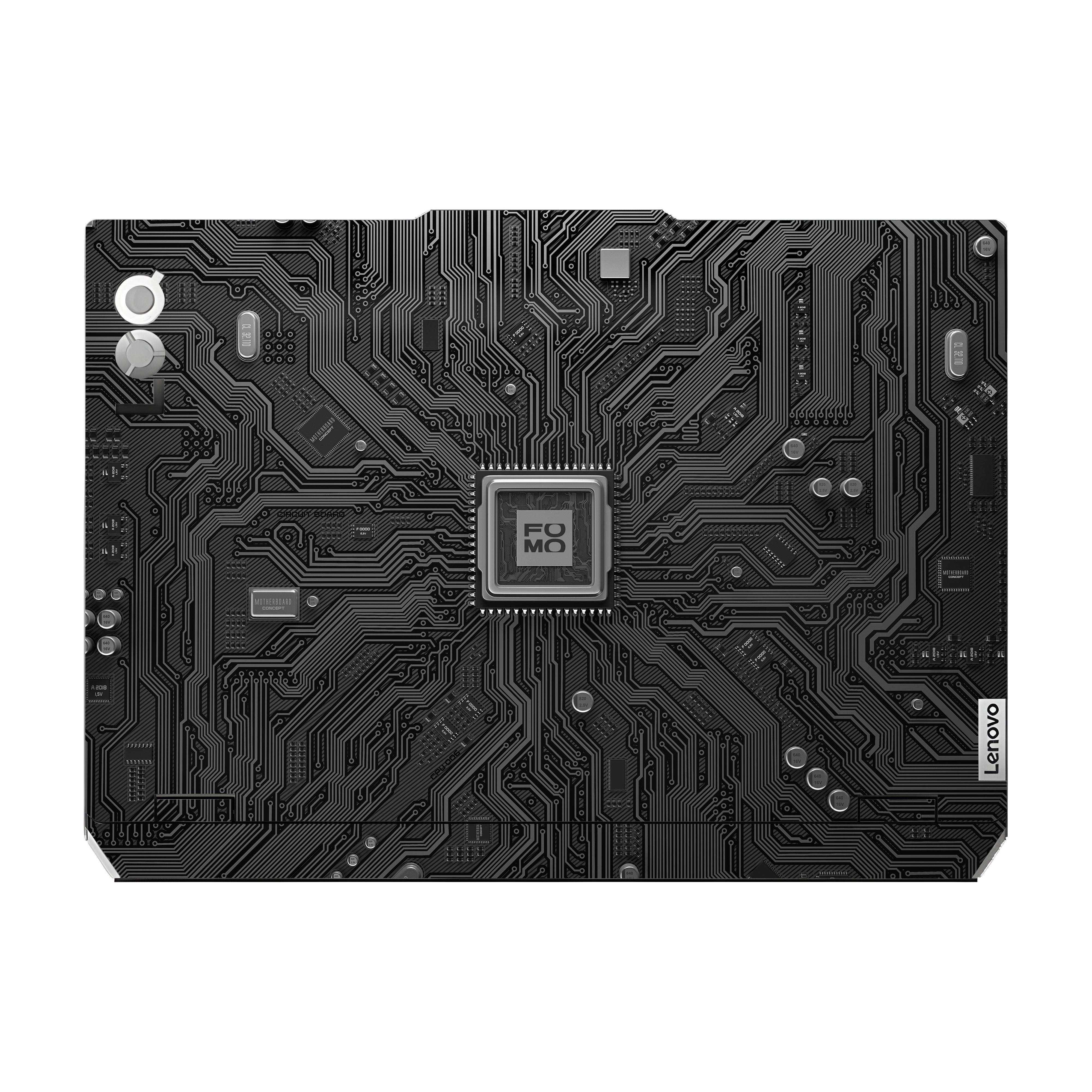 FOMO Circuit Dark Mode Lenovo LOQ 2024, 2025 Laptop Skin