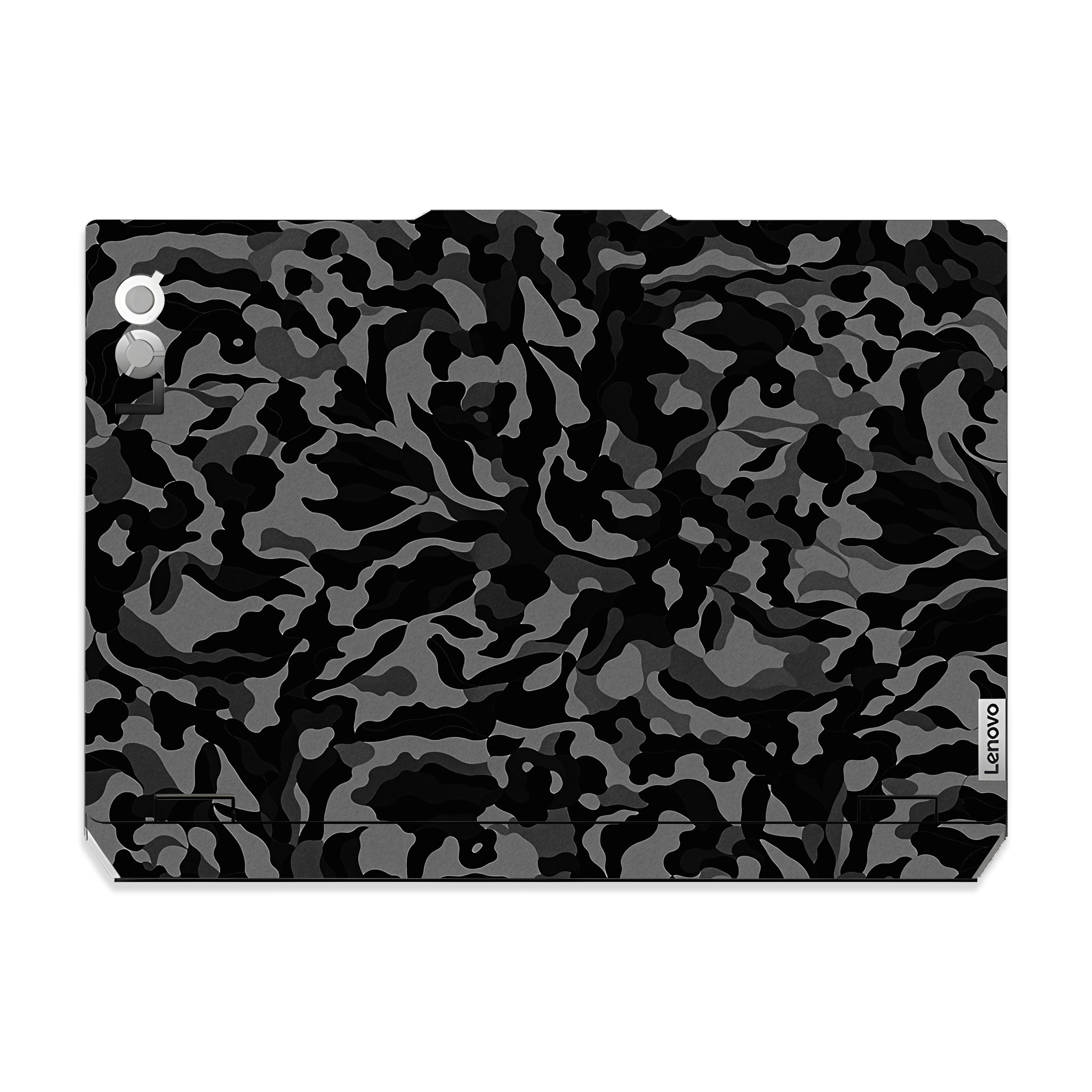 Textured Black Camouflage Lenovo LOQ 2024, 2025 Laptop Skin