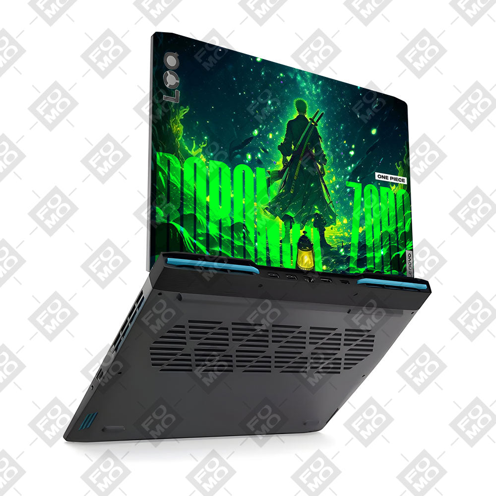 Roronoa Zoro Green Fury Lenovo LOQ 2023 15IRH8, 15APH8 Laptop Skin