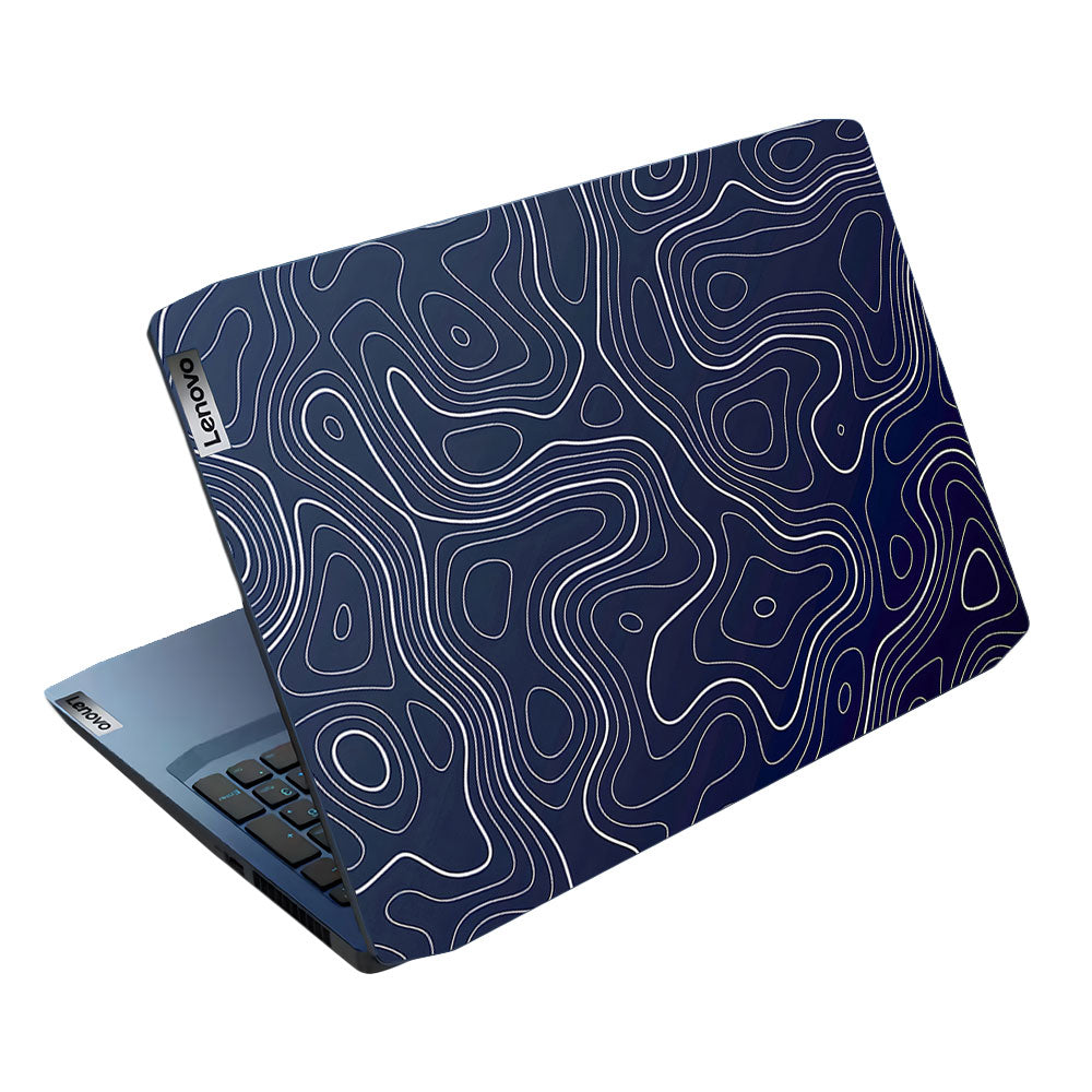 Fluid Lines Design Lenovo Ideapad Gaming 15ARH05 and 15IMH05 Laptop Skin