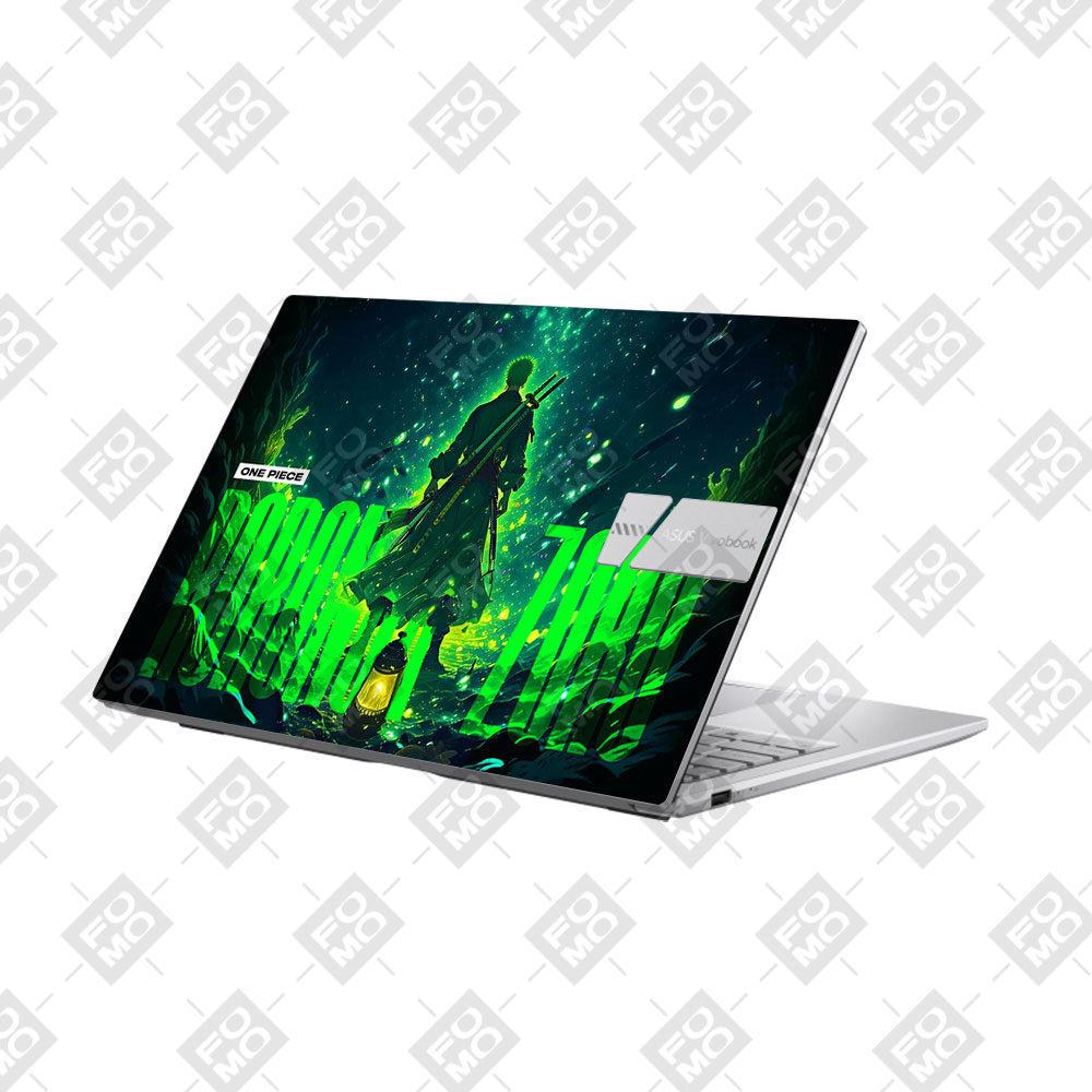 Roronoa Zoro Green Fury Asus Vivobook 15 X1504ZA Laptop Skin