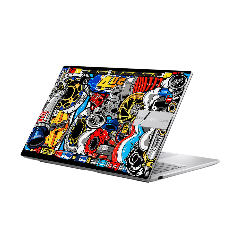 Mechanical Chaos Asus Vivobook 15 X1504ZA Laptop Skin