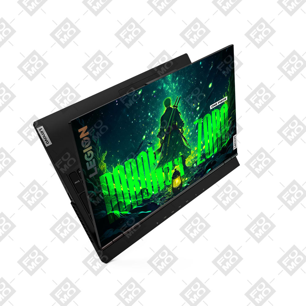 Roronoa Zoro Green Fury Lenovo Legion 5 15ARH05 Laptop Skin