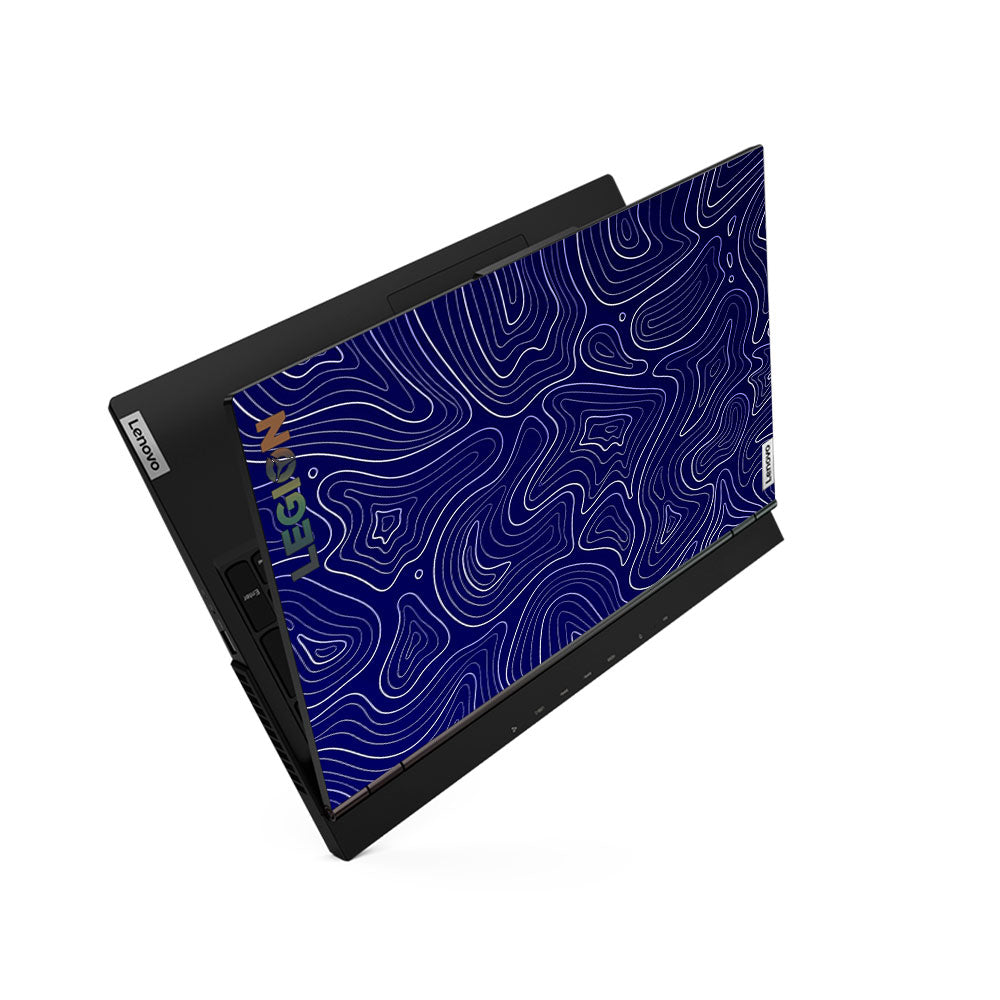 Deep Blue Contour Depths Lenovo Legion 5 15ARH05 Laptop Skin