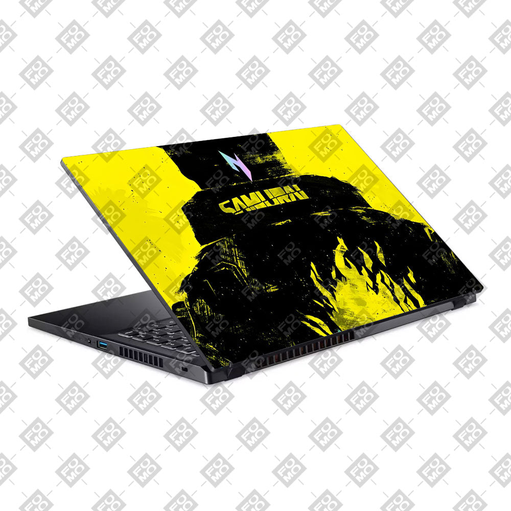 Backlit SAMURAI Jacket Acer Nitro V ANV15 51 55CA Laptop Skin