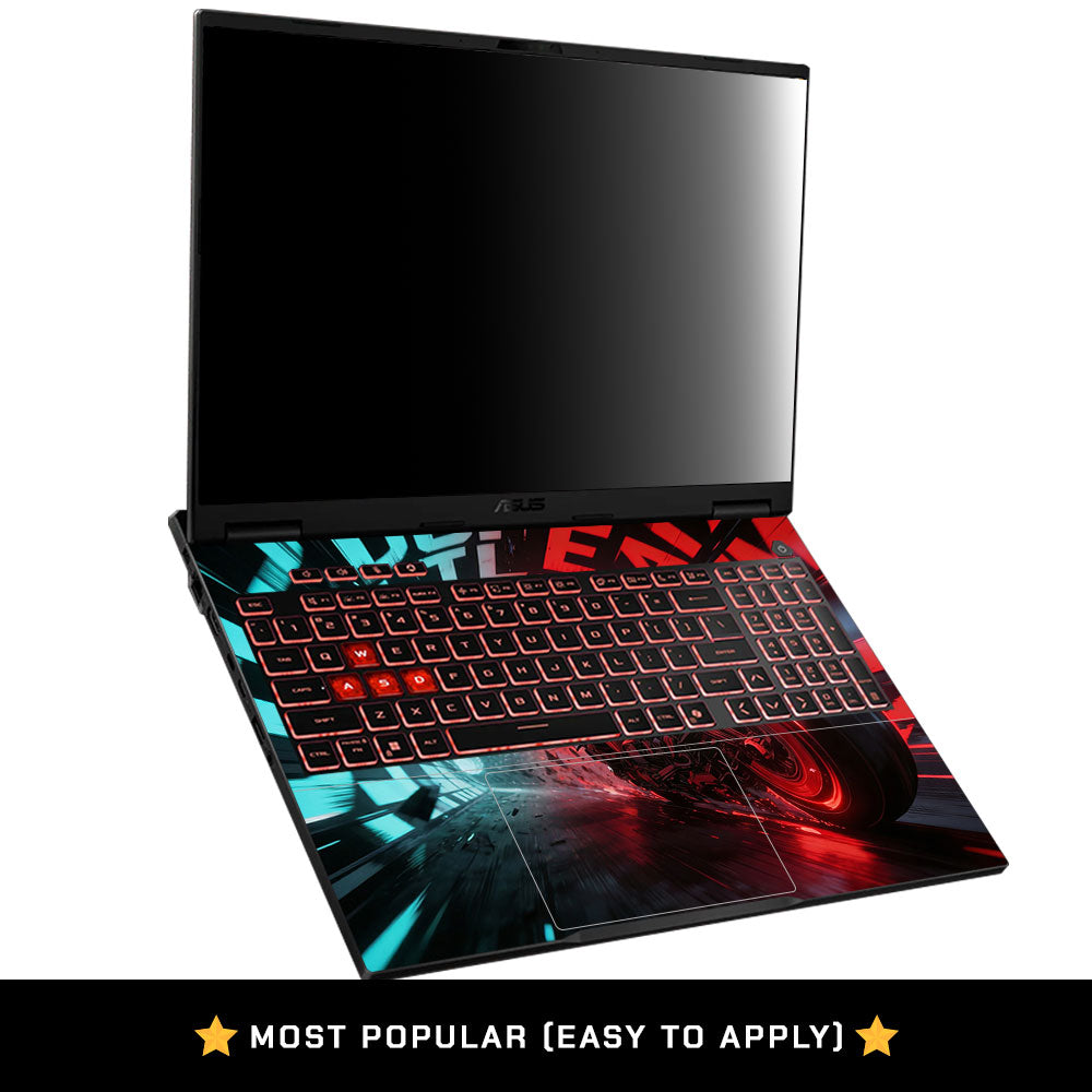 Cyber Vigilante Chase Asus TUF Gaming F16 2025 3D Laptop Skin