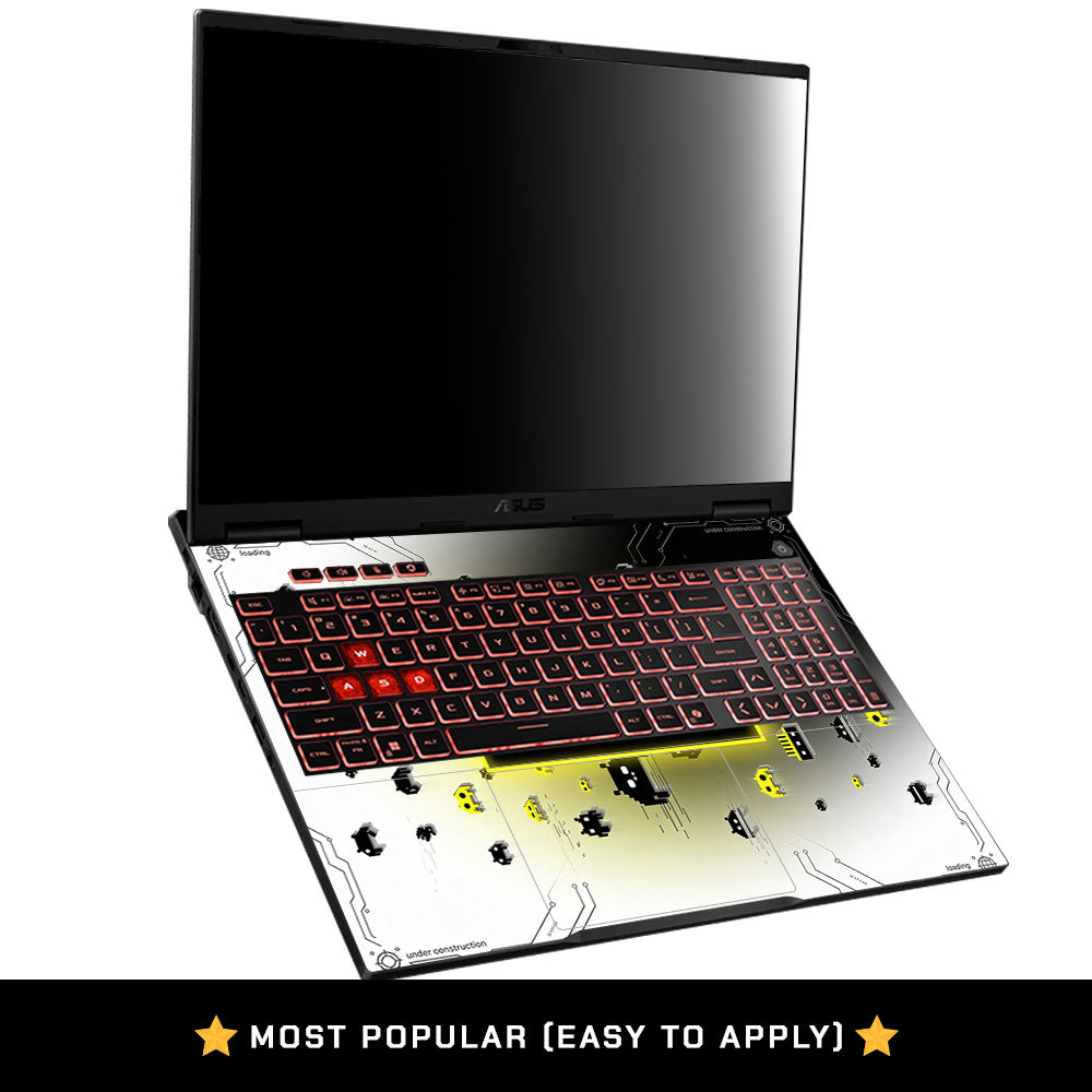 Testing Under Attack Asus TUF Gaming F16 2025 3D Laptop Skin