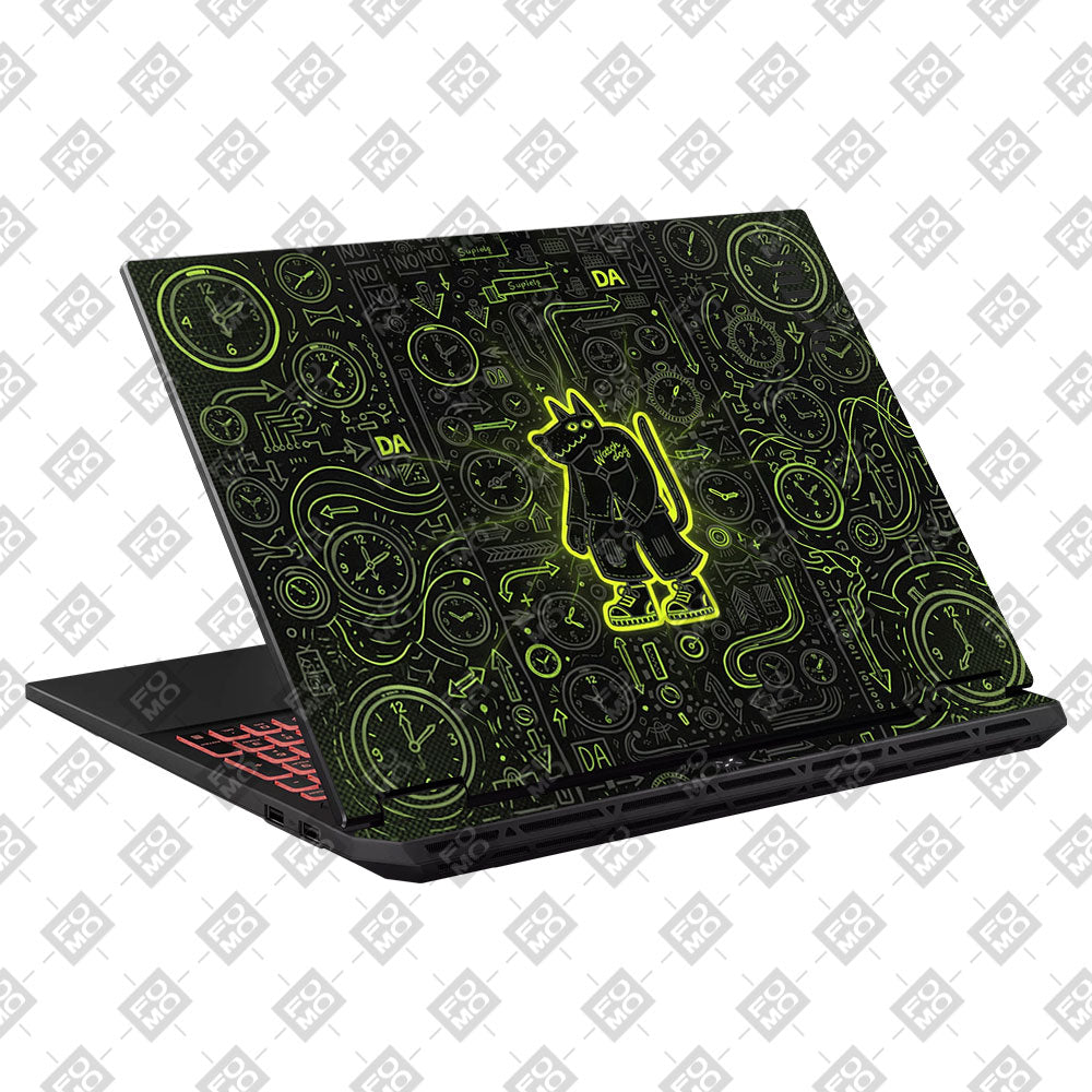 Watch Dog Alert Asus TUF Gaming F16 2025 3D Laptop Skin